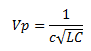 TDR velocity of propagation, speed of light, inductance, capacitance